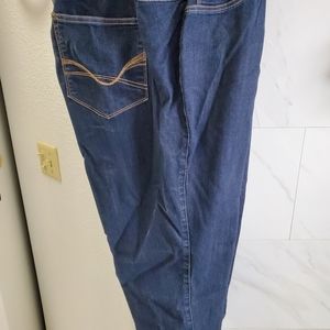 Size 22 Roz & Ali blue denim Ankle Capri Jeans 18$ obo
